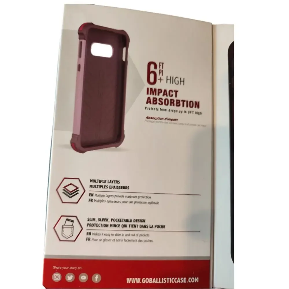 Ballistic tough jacket series samsung galaxy S10 cell phone case smartphone case